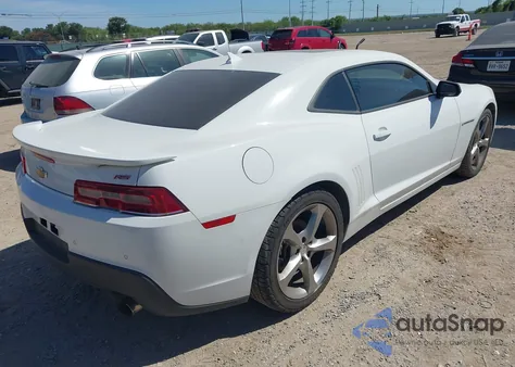 2014 Chevrolet Camaro 2Lt из США, поврежденный, VIN 2G1FG1E32E9133105